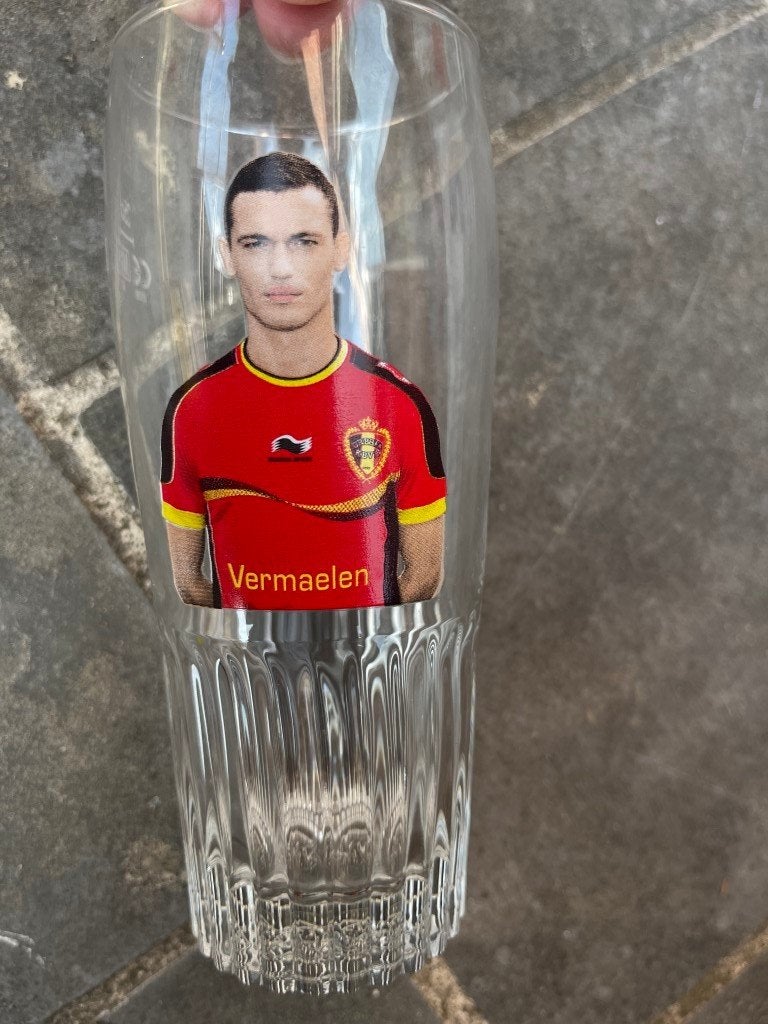 Jupiler glas Rode Duivel Vermaelen, Verzamelen, Ophalen of Verzenden, Jupiler