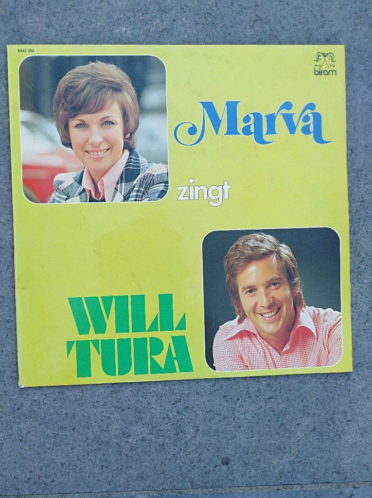 MARVA: LP "Marva zingt Will Tura", Fotohoes, Ophalen of Verzenden, LP