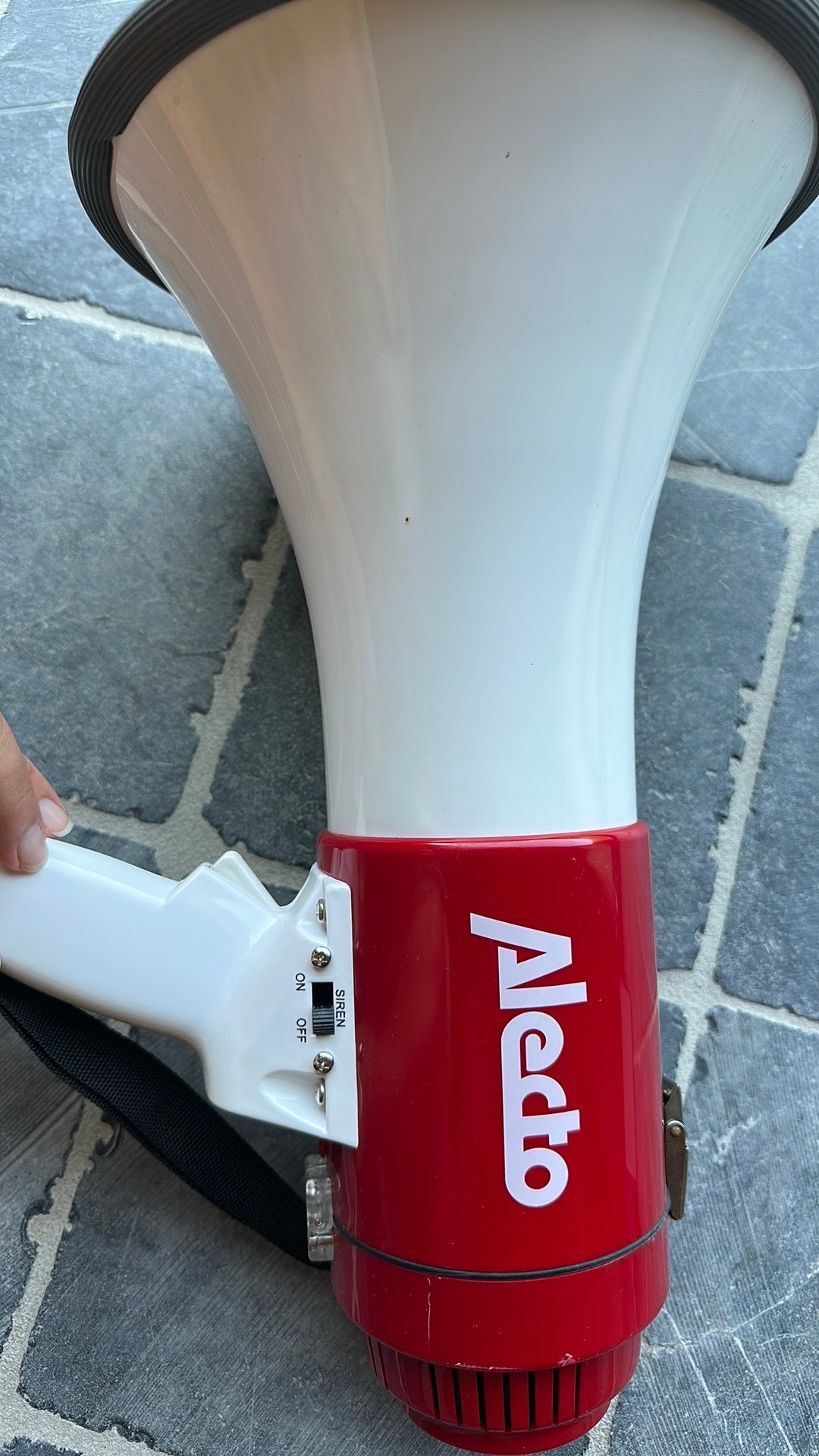 Megafoon luidspreker Alecto, Muziek en Instrumenten, Ophalen, Zo goed als nieuw