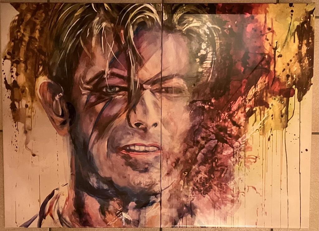 Canvas David Bowie, Ophalen of Verzenden, Nieuw in verpakking, Overige formaten