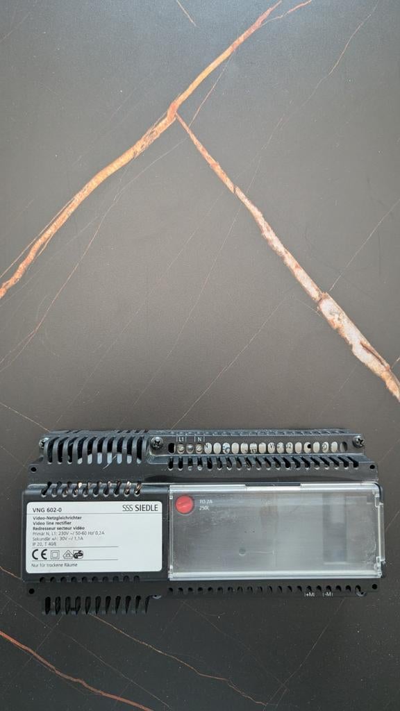 Siedle Video Rectifier 2x, Ophalen