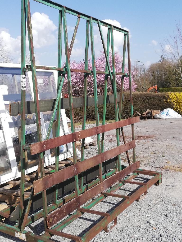Grand chevalet métallique châssis, Bricolage & Construction, Enlèvement, Utilisé