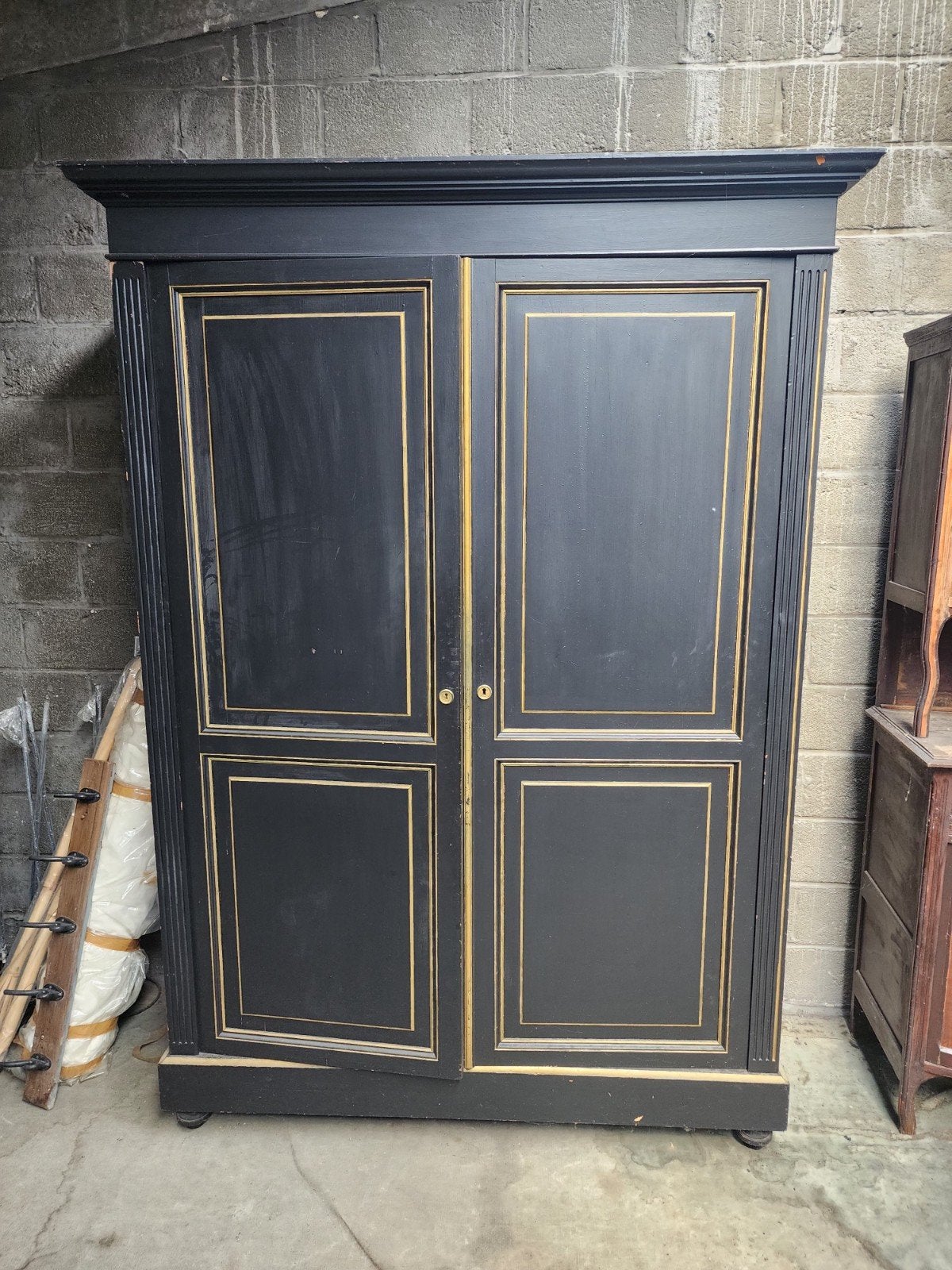 Vintage dressing kast, Ophalen