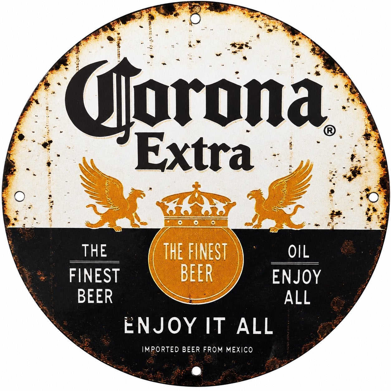 Metalen reclamebord Corona Extra - retro vintage mancave, Verzamelen, Ophalen of Verzenden, Nieuw, Reclamebord