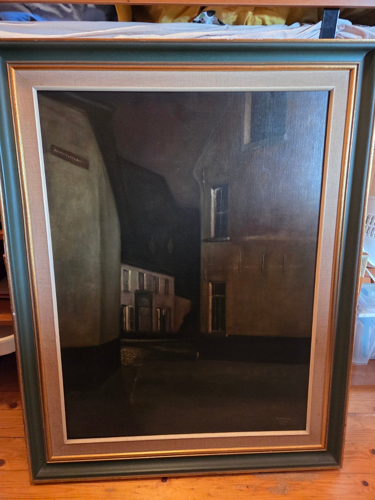 belle peinture, Enlèvement ou Envoi, Classique, Encadré, Paysage urbain / rural