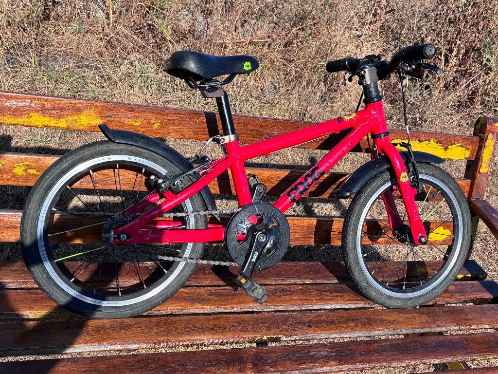 Fiets frog 16 inch, Vélos & Vélomoteurs, Enlèvement, Utilisé, Frein à main, 16 pouces