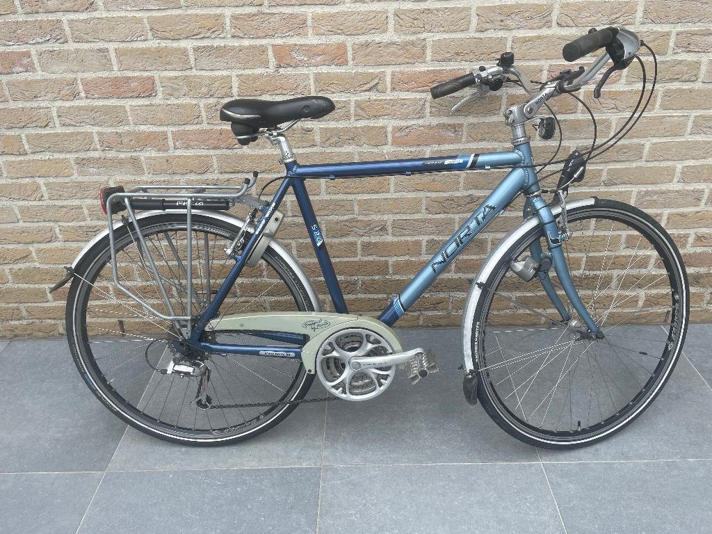 Norta herenfiets, Gebruikt, Velgrem, Versnellingen, 49 tot 53 cm