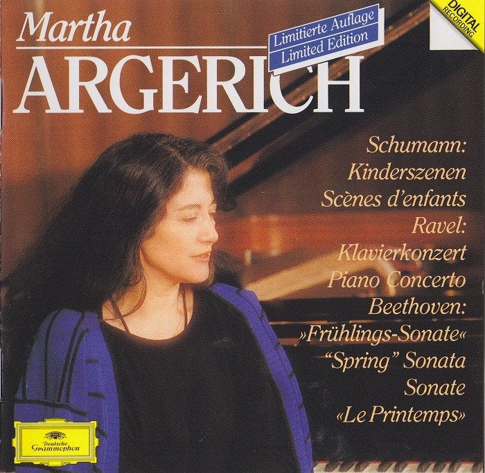 SALE--CD MARTHA ARGERICH-Martha Argerich spielt Be, Verzenden