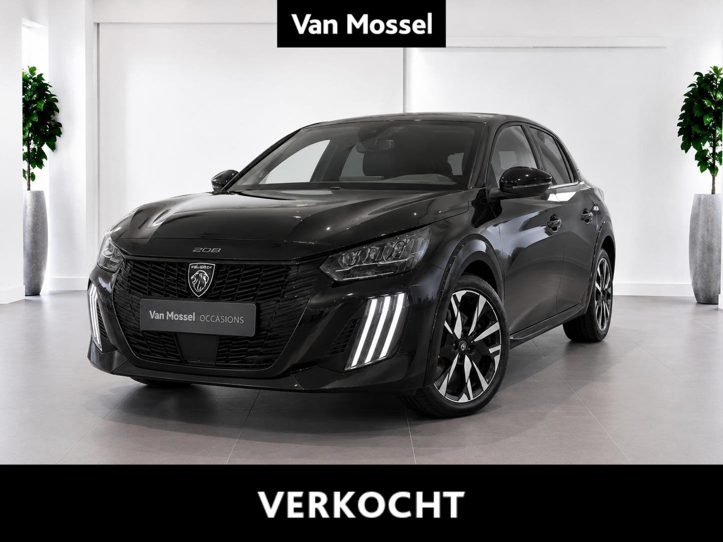 Peugeot 208 1.2 HYBRID 110 e-DSC6 GT, Dealer onderhouden, Gebruikt, Zwart, https://public.car-pass.be/vhr/b1696b21-1fd7-464f-9f8c-b953f88d153d