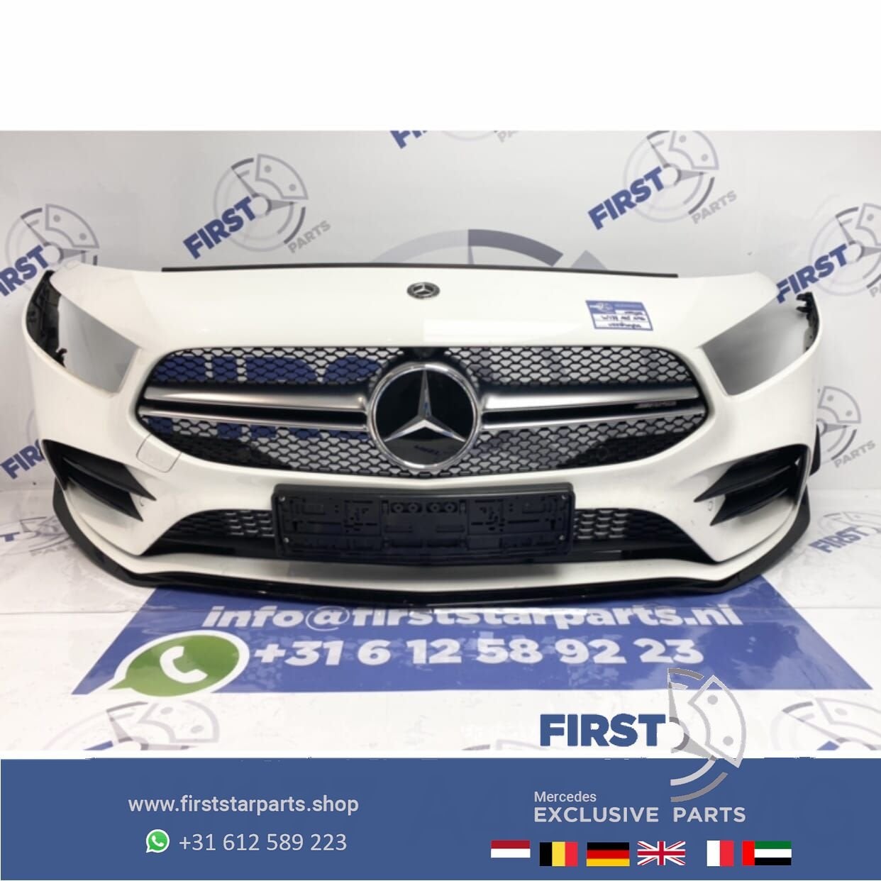W177 V177 A KLASSE A35 AMG AERO VOORBUMPER ZWART WIT GRIJS R