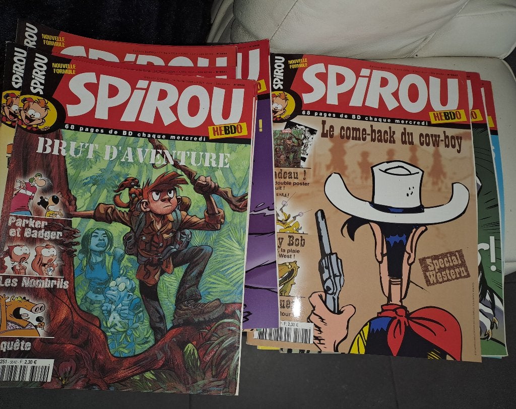 Magazines Spirou hebdo (année 2006), Livres, Enlèvement ou Envoi, Utilisé, Autres types