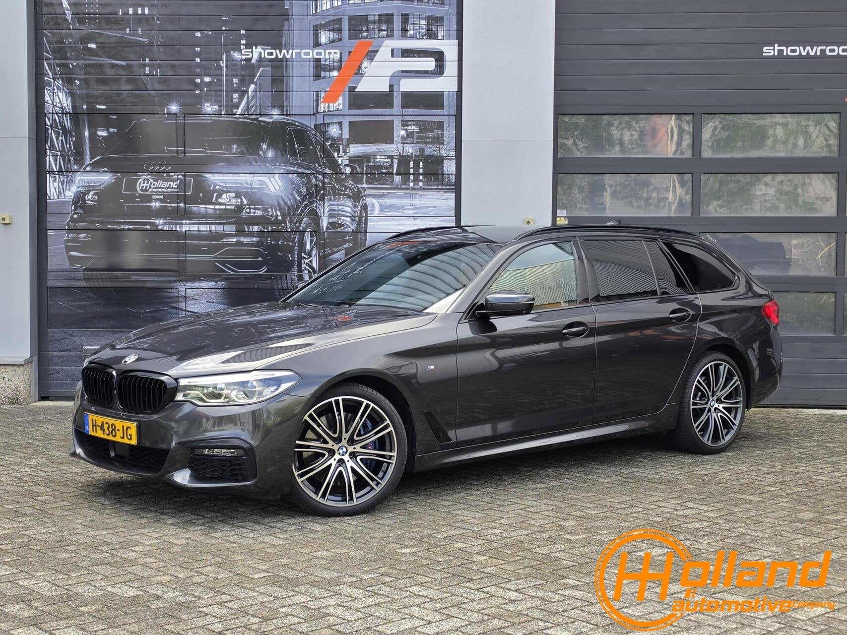 BMW 5-serie Touring 540i xDrive |M SPORT|PANO|MEMORY|H&K|VOL, Autos, BMW, Cuir, Argent ou Gris, Euro 6, Entreprise