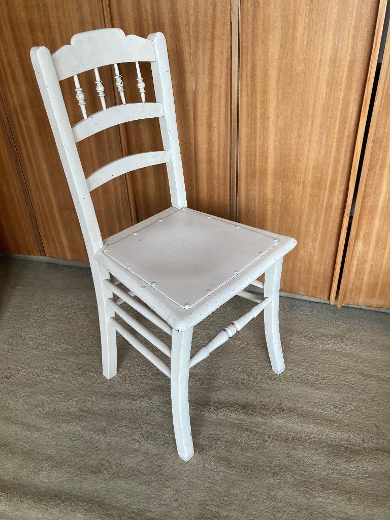 Brocante stoeltjes set van 2 x 2, Antiek en Kunst, Curiosa en Brocante, Ophalen