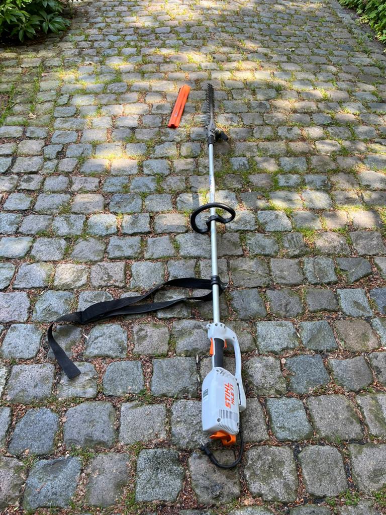 Stihl HLE 71 hoogsnoeier, Tuin en Terras, Ophalen, Zo goed als nieuw, Elektrisch