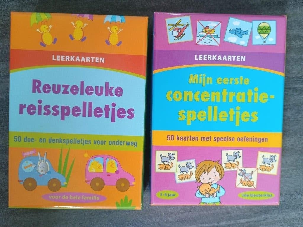Leerkaarten 4-5 jaar, Enlèvement, Utilisé, Puzzles