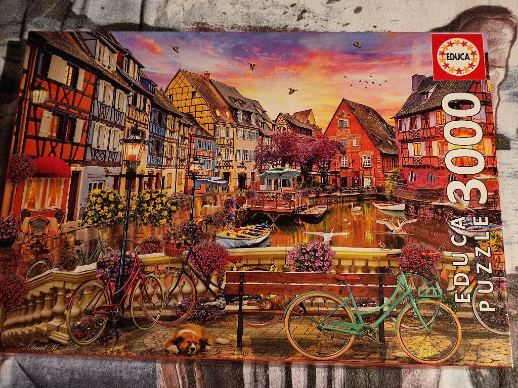 Educa puzzel Colmar 3000 st., Ophalen, Zo goed als nieuw