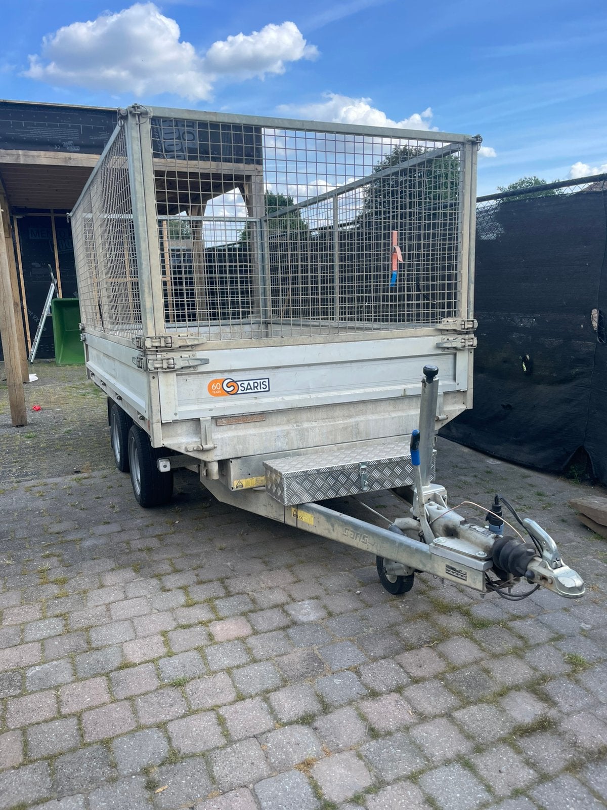 Kipper aanhangwagen 2,7t, Autos : Divers, Remorques, Comme neuf, Enlèvement