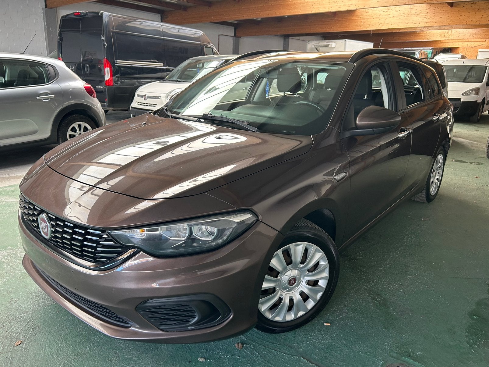 Fiat tipo 1.3d break, Autos, Entreprise, Brun, Tipo, 1248 cm³
