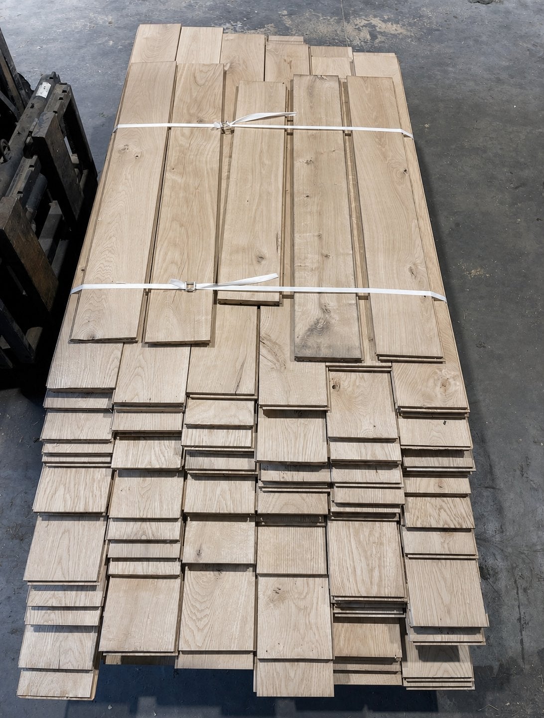 Zeer mooie Franse oud massief eiken parket! 36 m2, Ophalen, Zo goed als nieuw, Hout, Parket