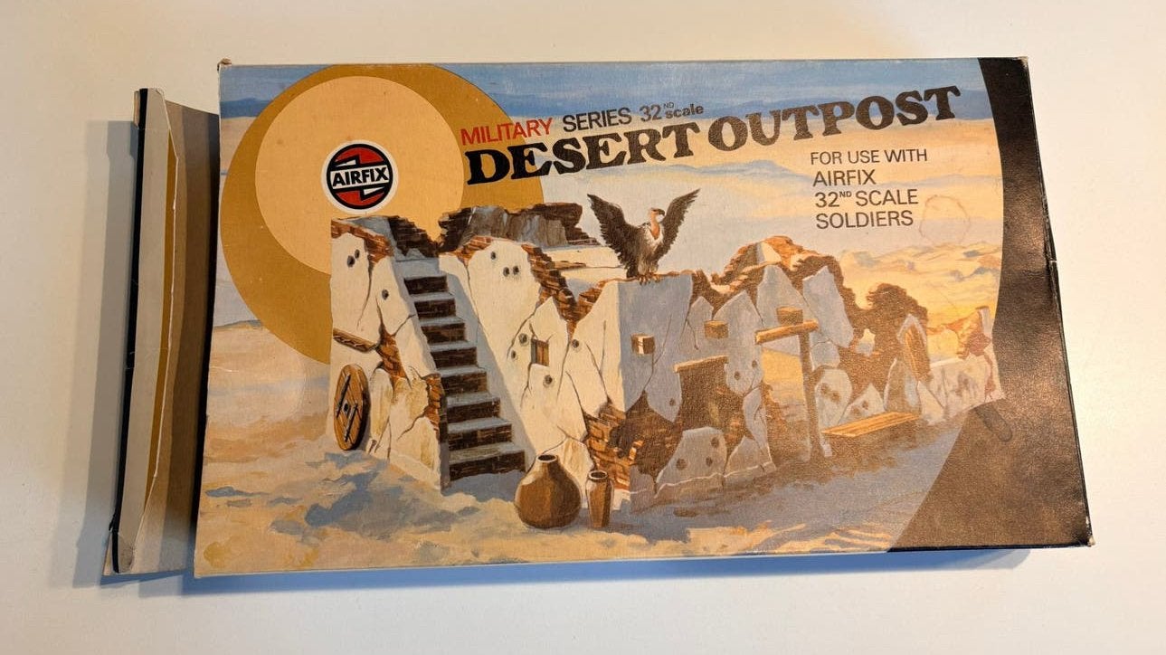 AIRFIX desert outpost 1975, Verzamelen, Verzenden, Landmacht, Miniatuur of Beeldje