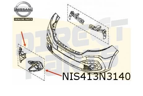 Nissan NV300 (8/16-2/22) (X82) mistlampsteunset Links+Rechts, -, Voor, Nieuw, Ophalen of Verzenden