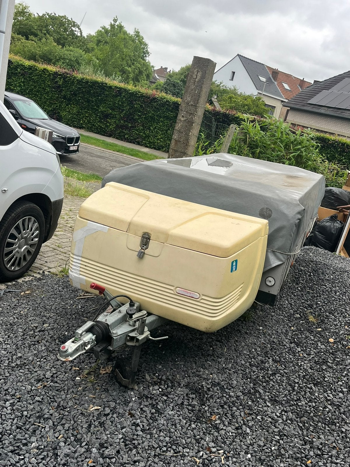 Zeer nette Vouwagen, Kluisje, Trigano, Tot en met 6, 8 meter en meer