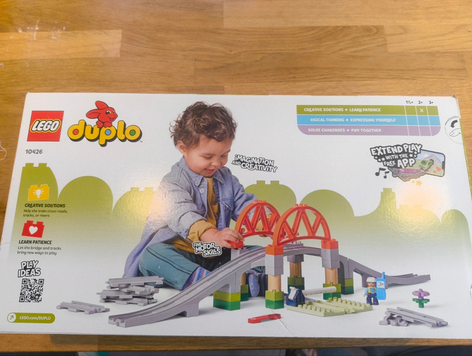 Duplo Trein Brug. Nieuw in de doos, Ophalen, Duplo