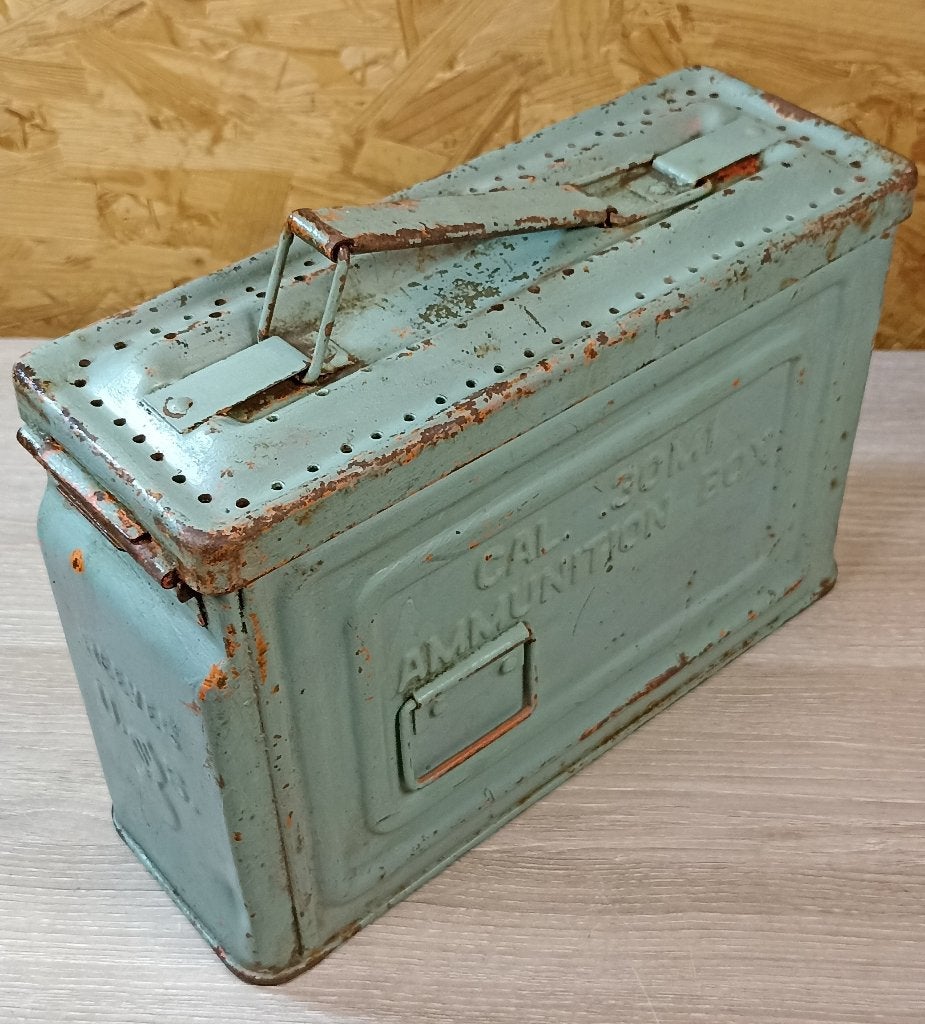 Caisse US Fabricant REEVES .30 M1 (VIDE & INERTE) ww2, Collections, Envoi, Armée de terre, Autres types