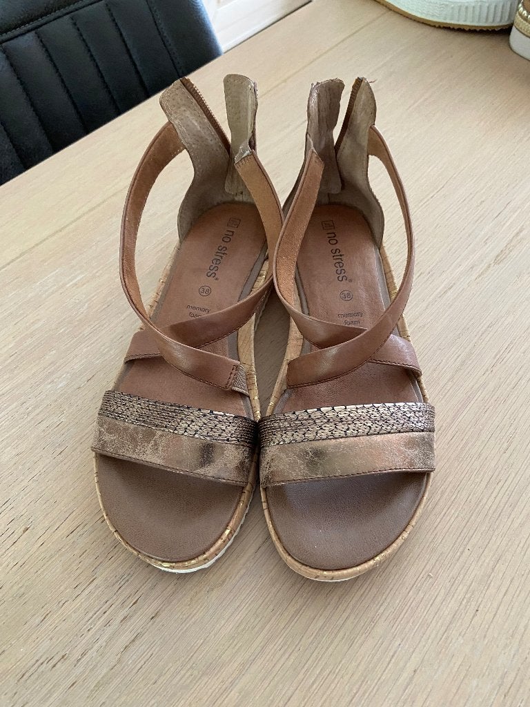 Sandalen Schoenmaat 38, Ophalen, Zo goed als nieuw, Sandalen of Muiltjes