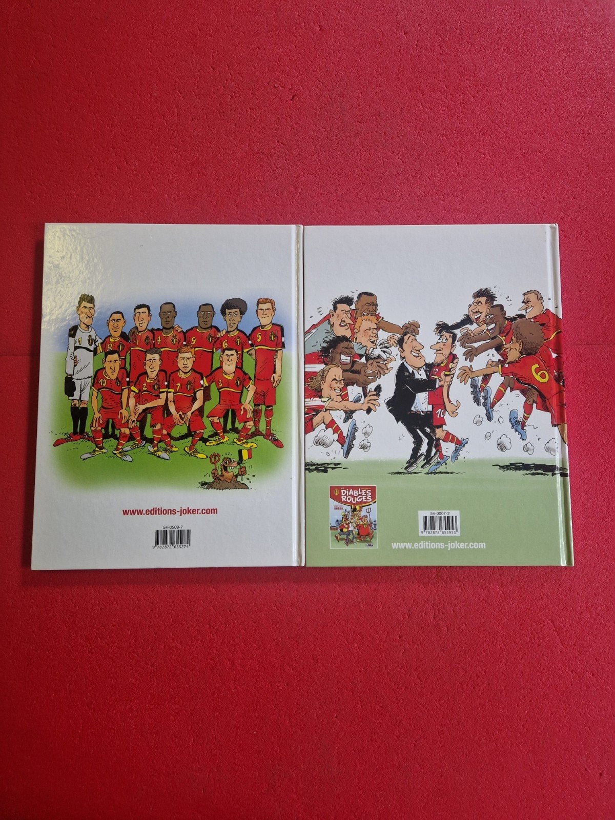 lot de 2 bd les diables rouges 1 et 2,EO, Enlèvement ou Envoi