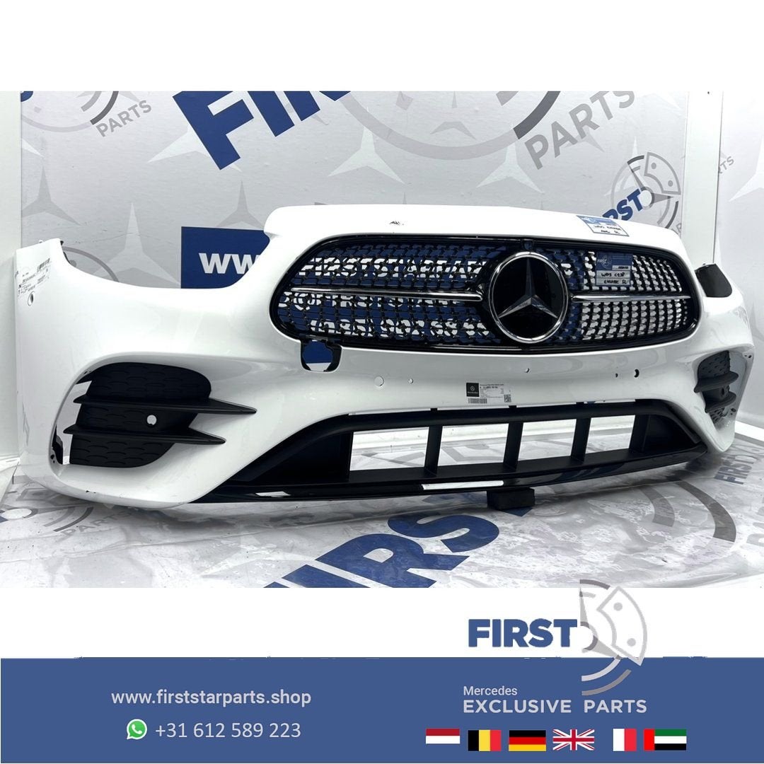 W213 BUMPER FACELIFT AMG VOORBUMPER E Klasse + Mercedes DIAM, Utilisé, -, Avant, -