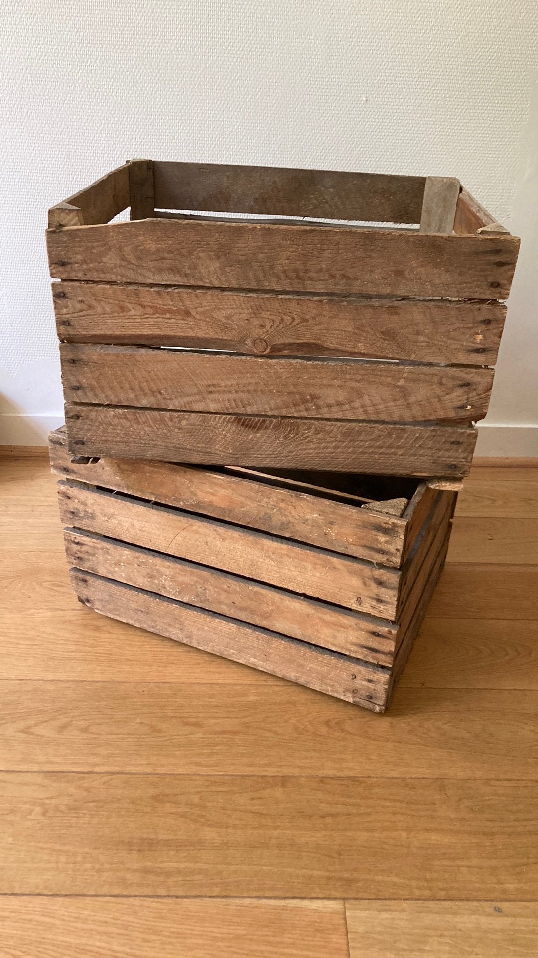 Caisses en bois, Enlèvement, Comme neuf
