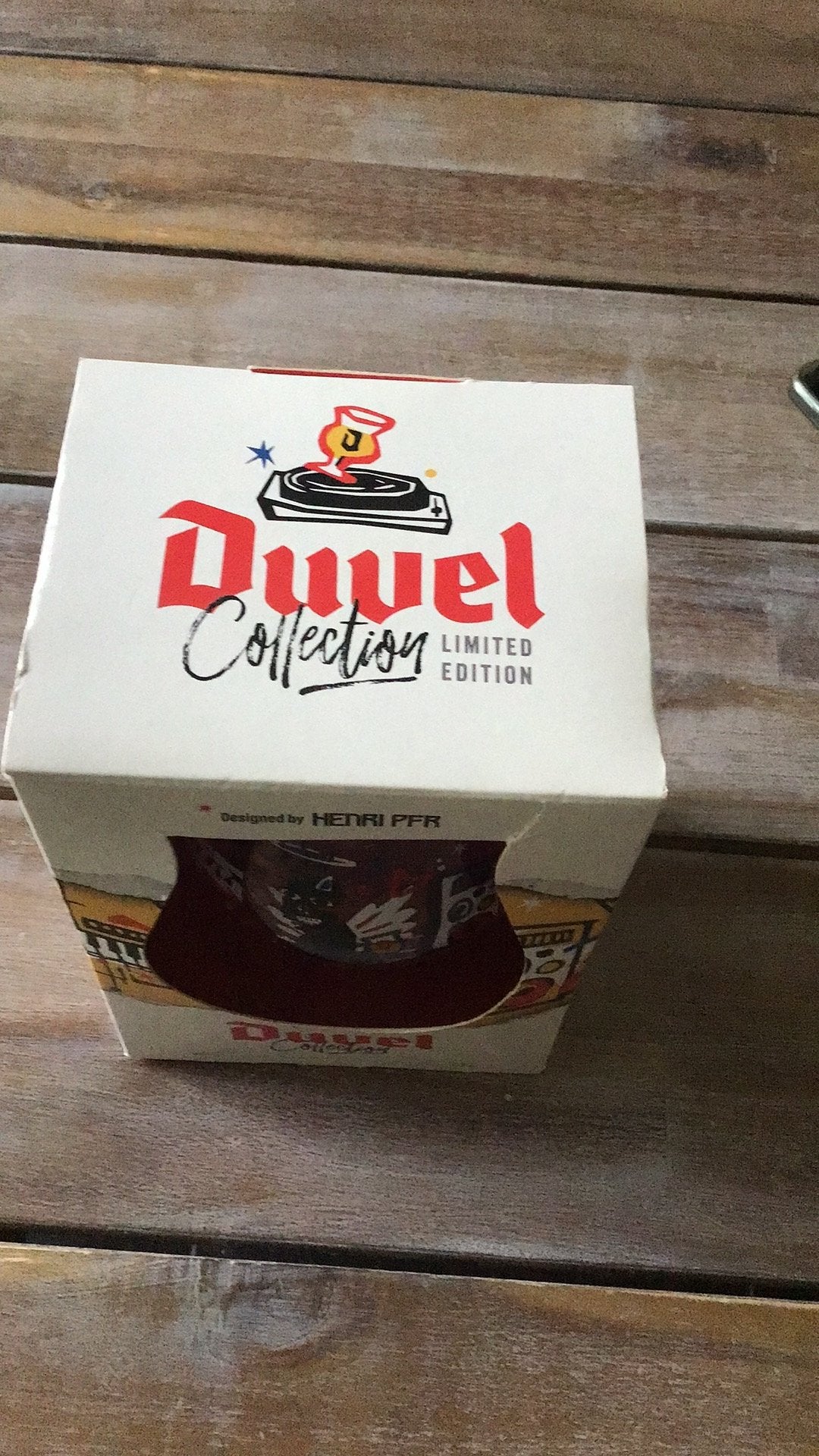 Verre Duvel-HENRI PFR, Collections, Enlèvement ou Envoi