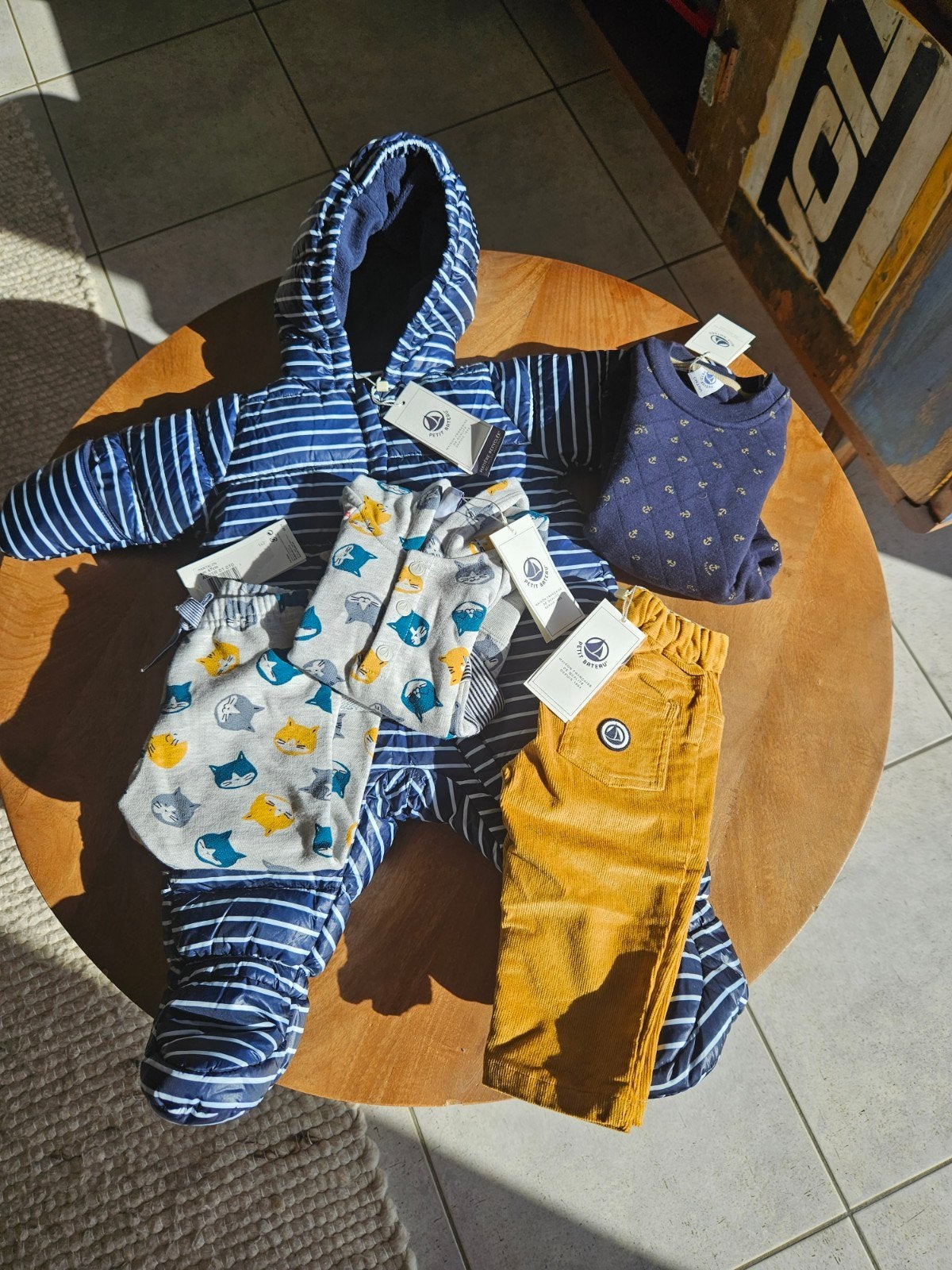Pakketje baby kleding Petit Bateau jongen maat 67 NIEUW, Kinderen en Baby's, Ophalen, Nieuw, Petit Bateau, Jongetje
