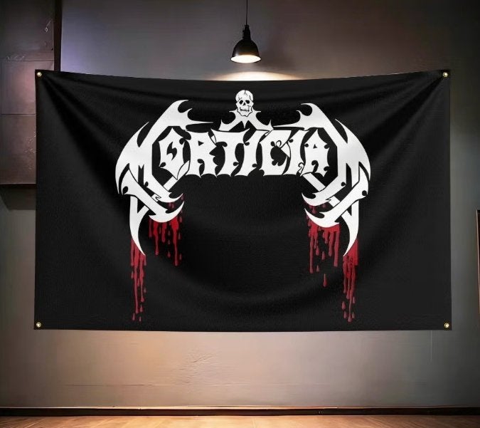 Grote vlaggen Mortician (150x90cm), Ophalen of Verzenden, Nieuw