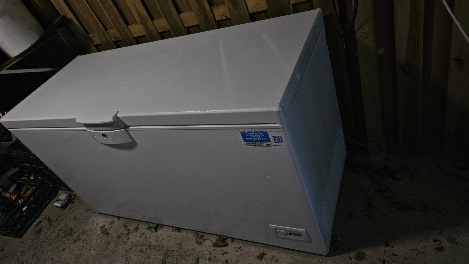 Beko 350L diepvriezer