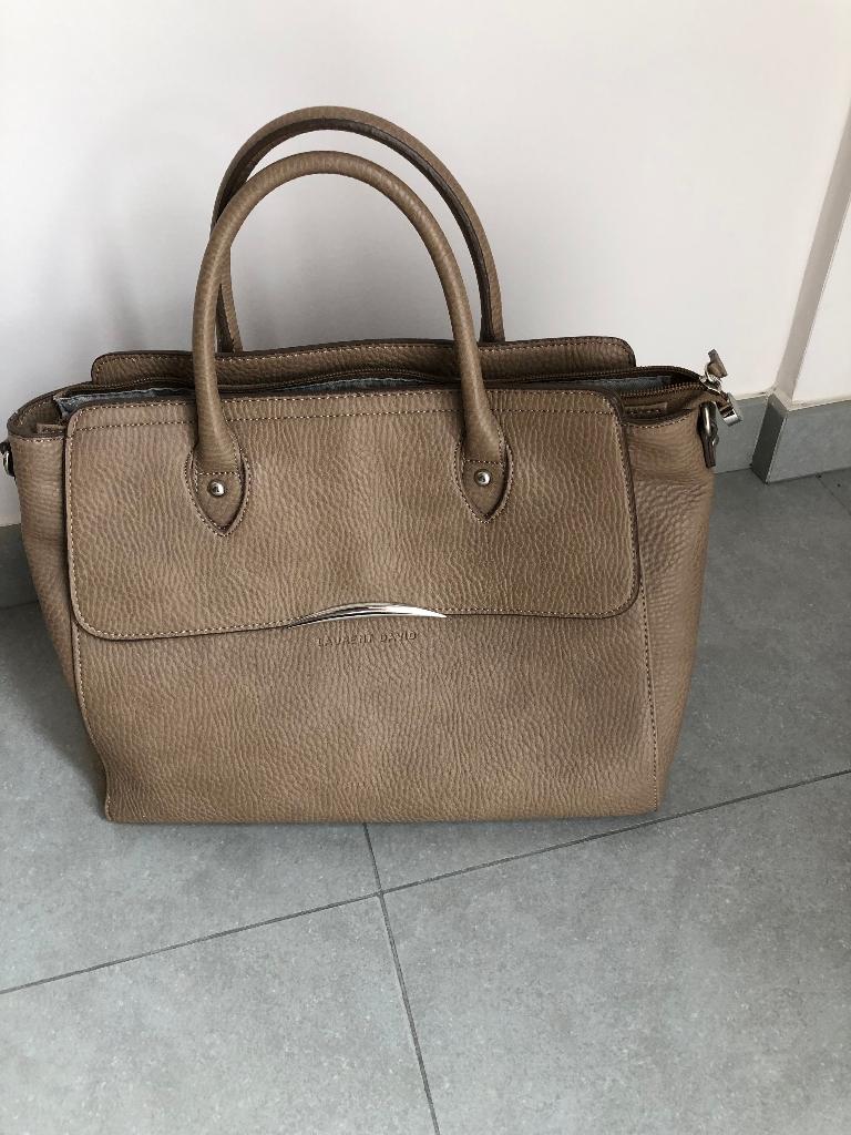 handtas Laurent David, Handtassen en Accessoires, Overige merken, Beige, Nieuw, Ophalen of Verzenden