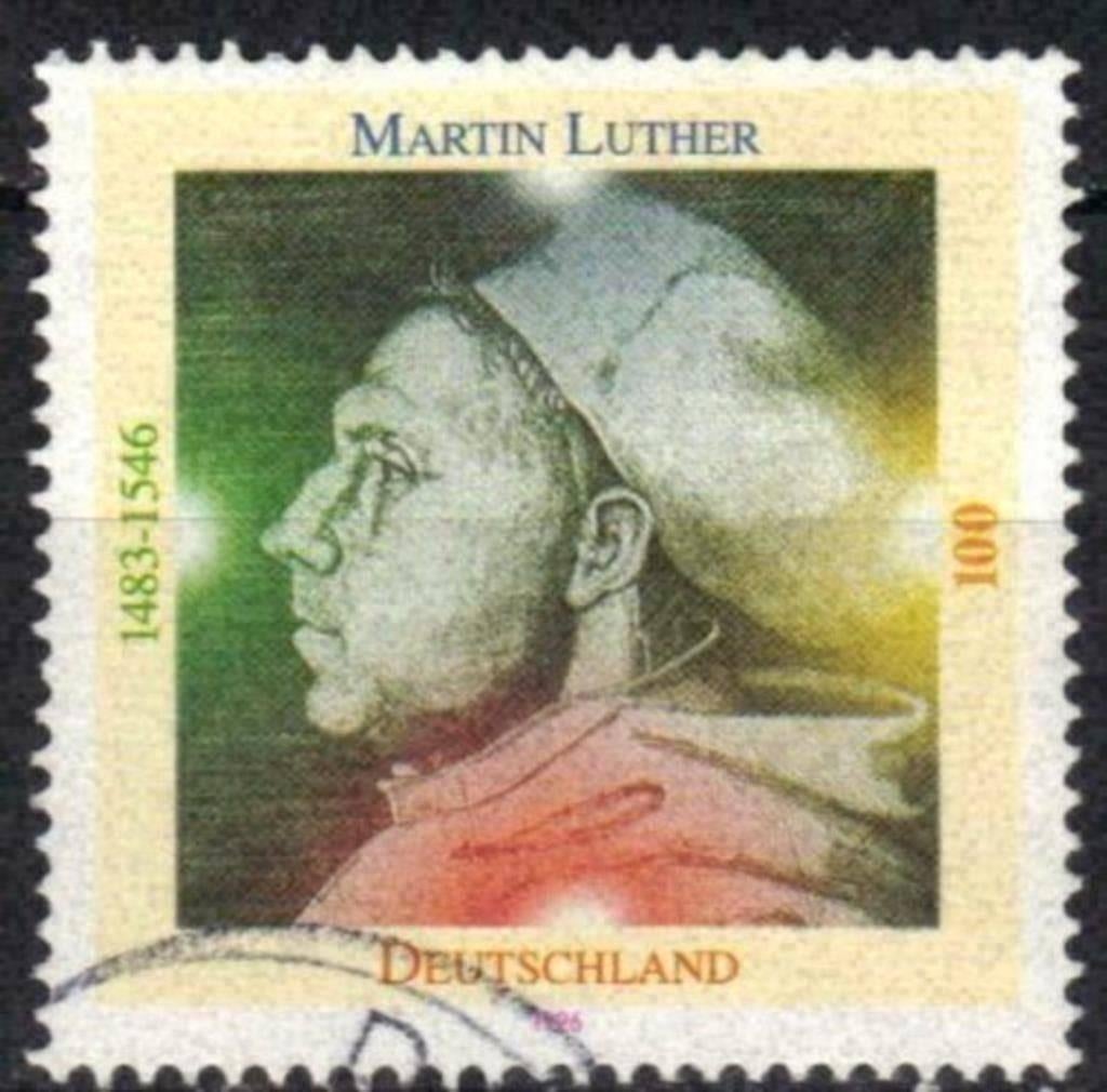 Duitsland 1996 - Yvert 1673 - Reformist Martin Luther (ST), Postzegels en Munten, Postzegels | Europa | Duitsland, Gestempeld