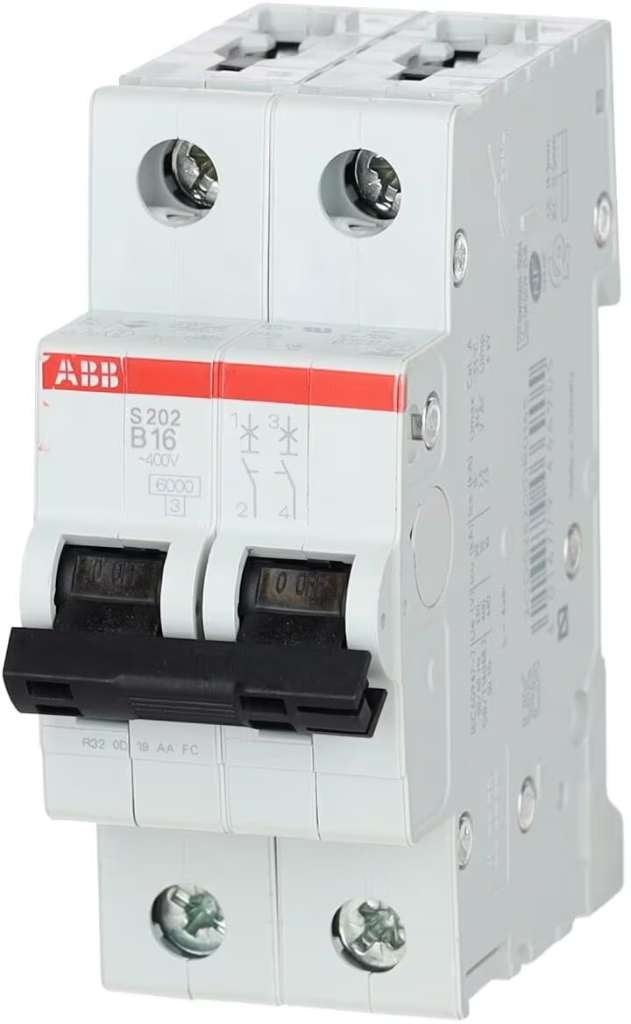 ABB Vynckier automatique bipolaire 16A, Bricolage & Construction, Électricité & Câbles, Enlèvement, Neuf, ABB, Disjoncteur divisionnaire