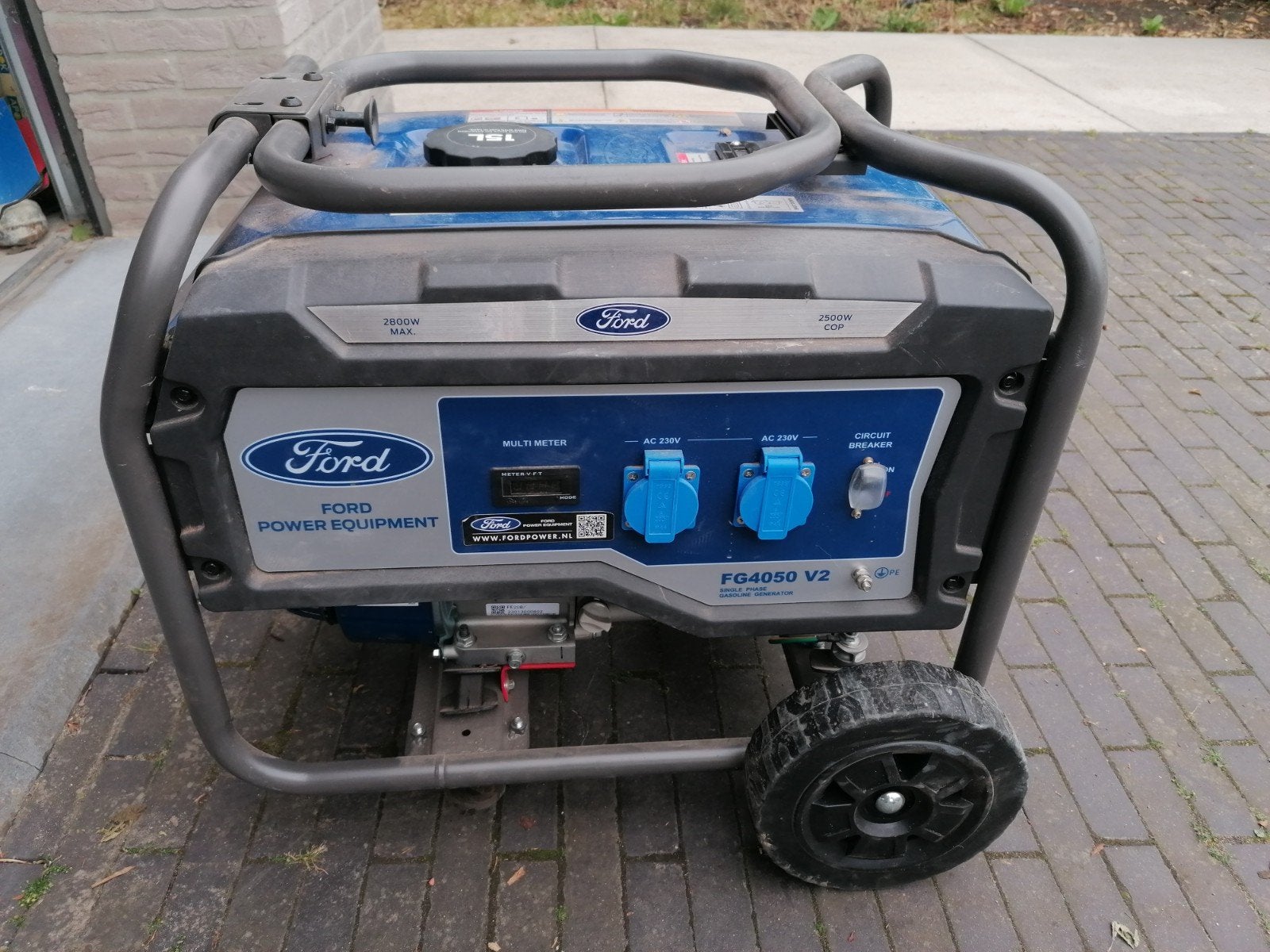 Ford Generator op benzine Model FG 4050 v2, Doe-het-zelf en Bouw, Aggregaten, Ophalen, Nieuw, Benzine
