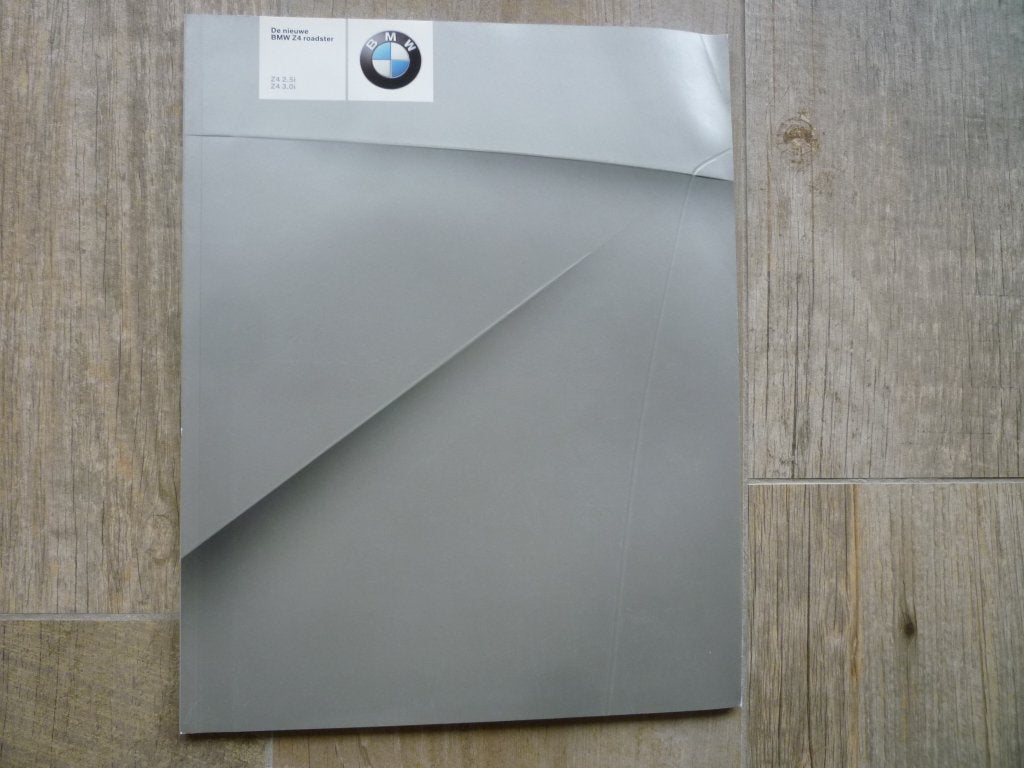 De nieuwe BMW Z4  roadster     2.5i  Z4 3.0i      2002, Ophalen of Verzenden, Nieuw, BMW