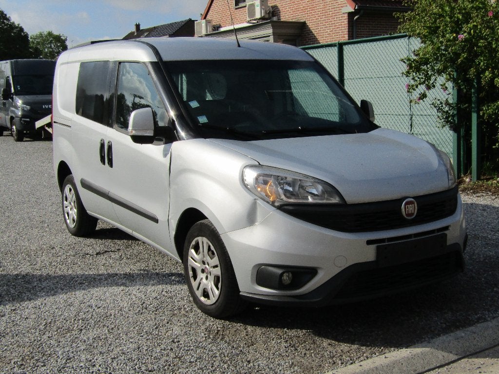 Fiat Doblo 1.6 JTD, Auto's, Voorwielaandrijving, Stof, Bedrijf, 2 zetels