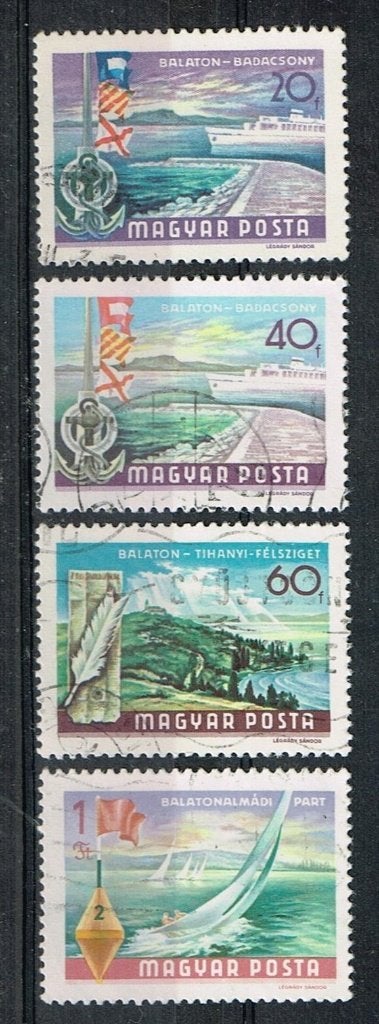 Postzegels uit Hongarije - K 4024 - landschappen, Postzegels en Munten, Verzenden, Gestempeld