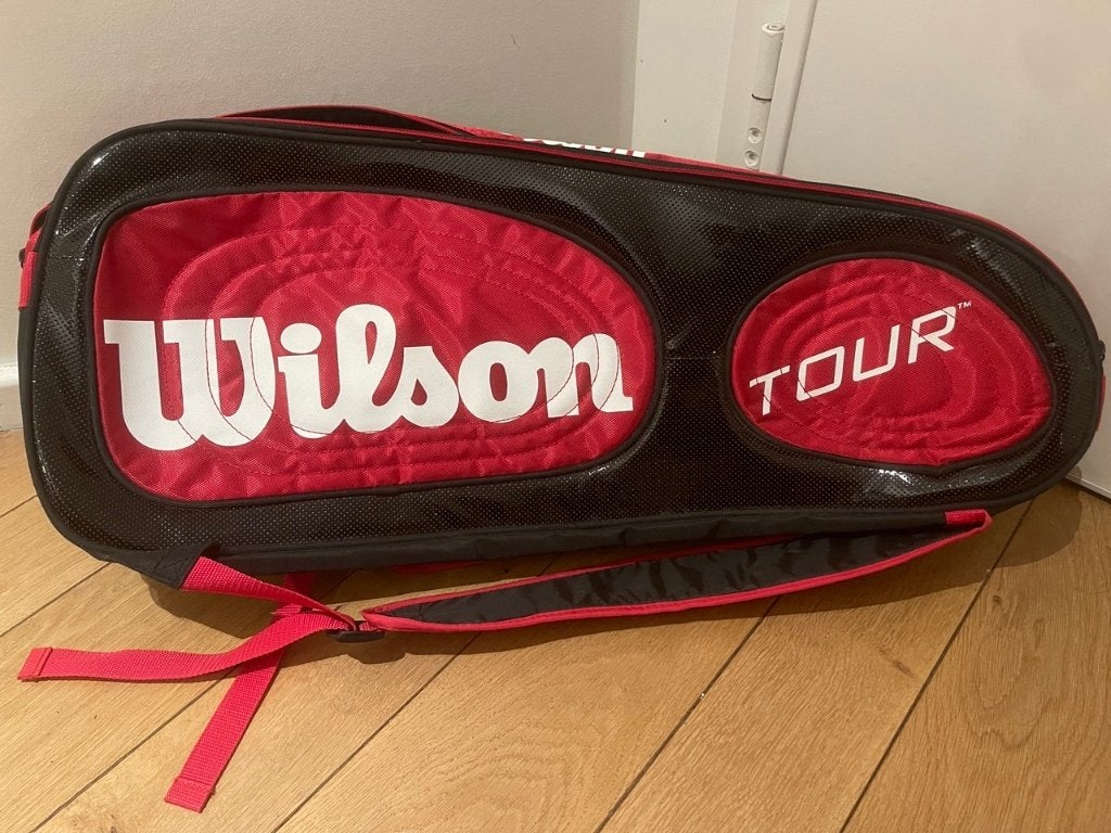 Wilson Tour tennistas, ruime tas - heel goede staat, Ophalen of Verzenden, Zo goed als nieuw, Tas, Wilson
