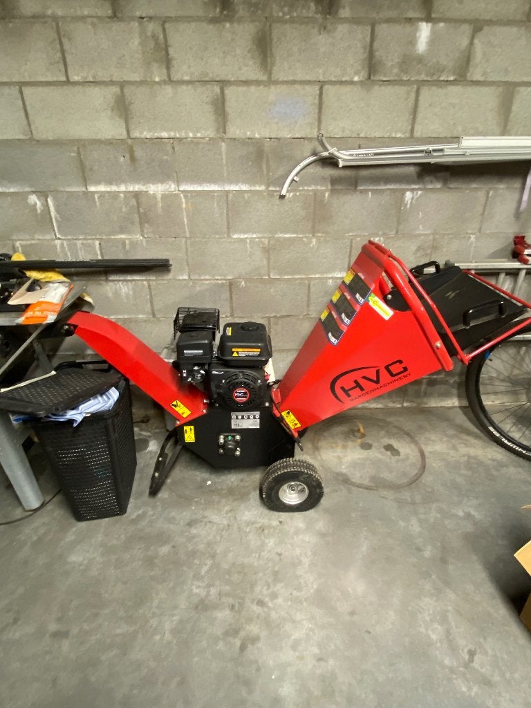 HVC hakselaar 10 cm, Tuin en Terras, Hakselaars, Ophalen, Zo goed als nieuw, Benzine, HVC