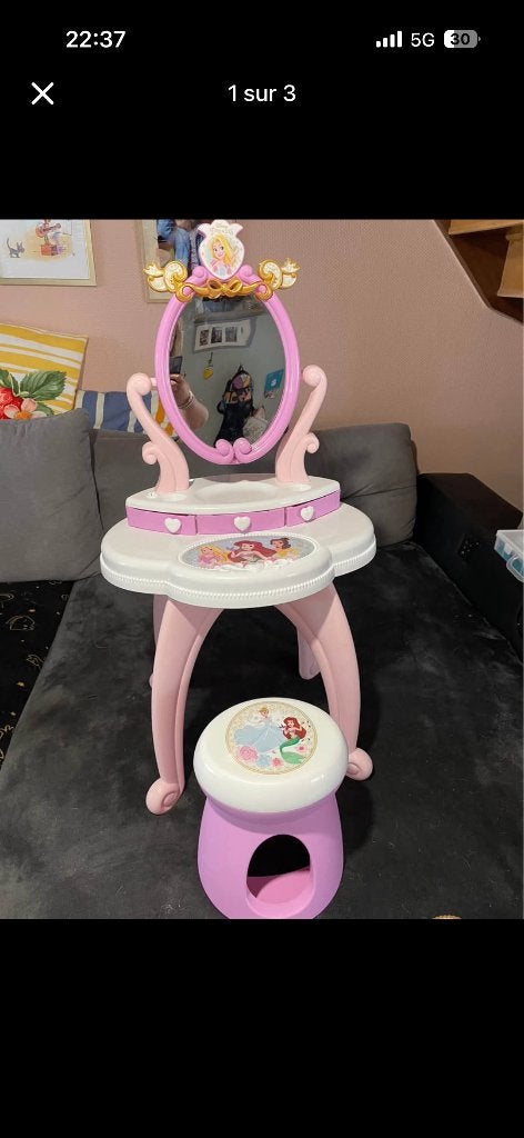 Coiffeuse Smoby, Enfants & Bébés, Enlèvement, Comme neuf, Fille