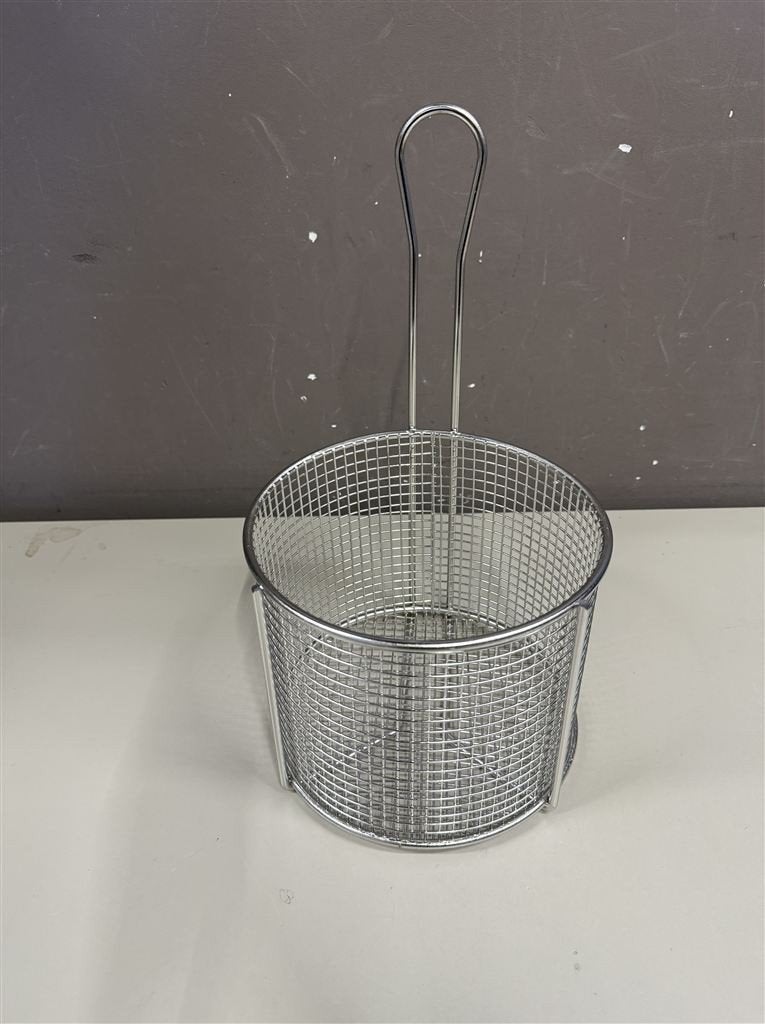 Extra sterke roestvrijstalen dipmand - grote friet mand - sc, Ophalen of Verzenden, Nieuw