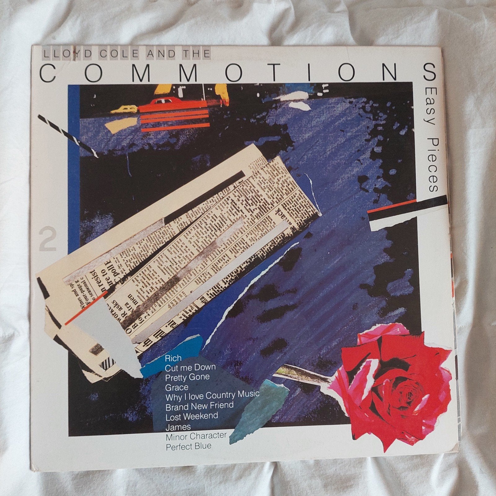 LP Lloyd Cole and the Commotions Easy Pieces Geffen Records, Enlèvement, Comme neuf, Rock classique, LP