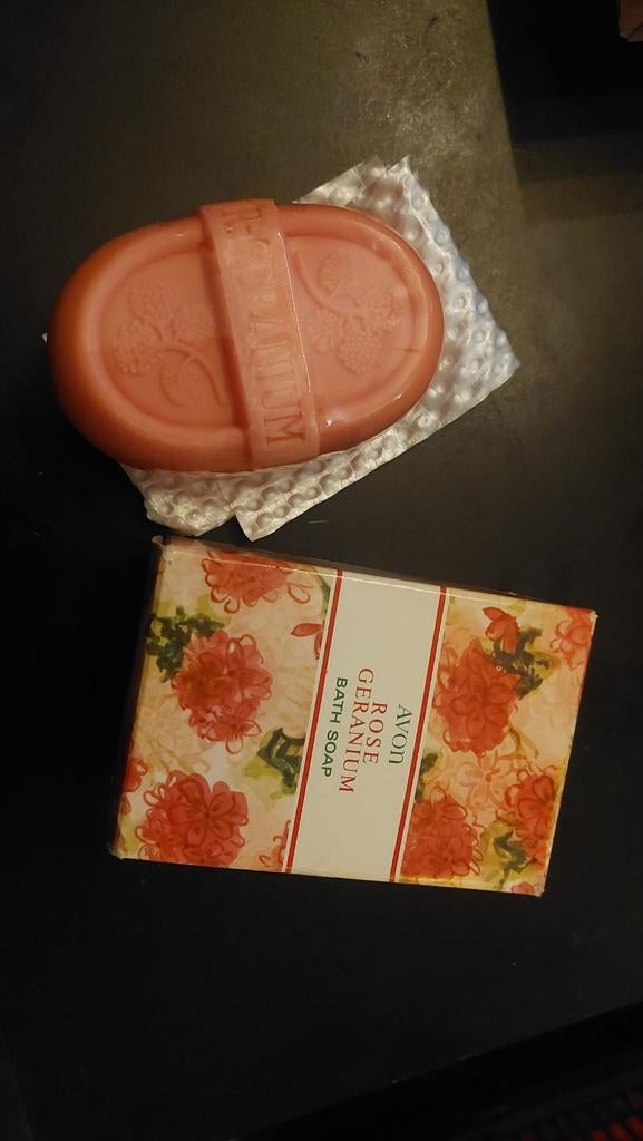 Avon zeep rose geranium, Ophalen