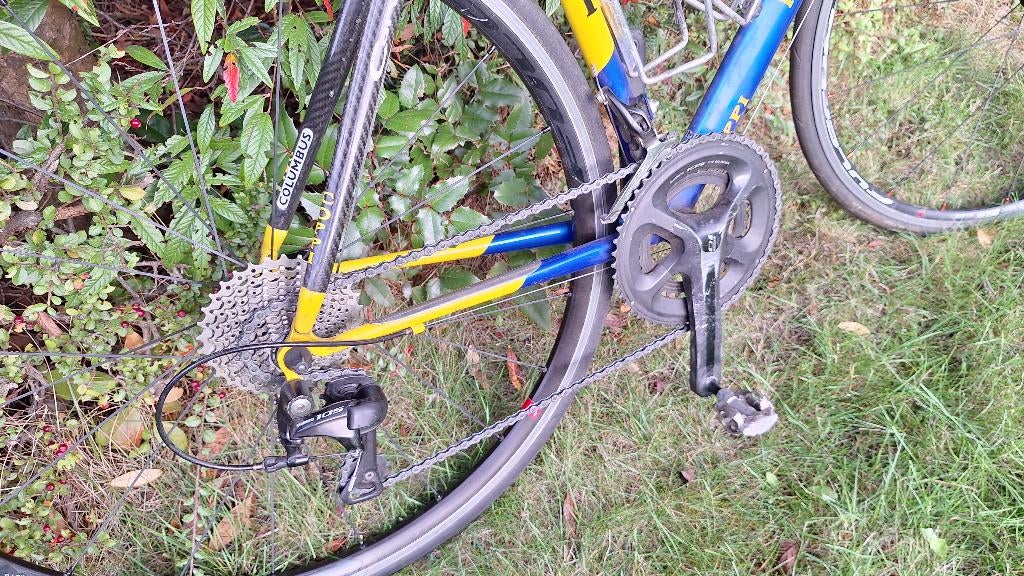 Fausto Coppi-fiets, Gebruikt, 10 tot 15 versnellingen, 49 tot 53 cm, Overige maten